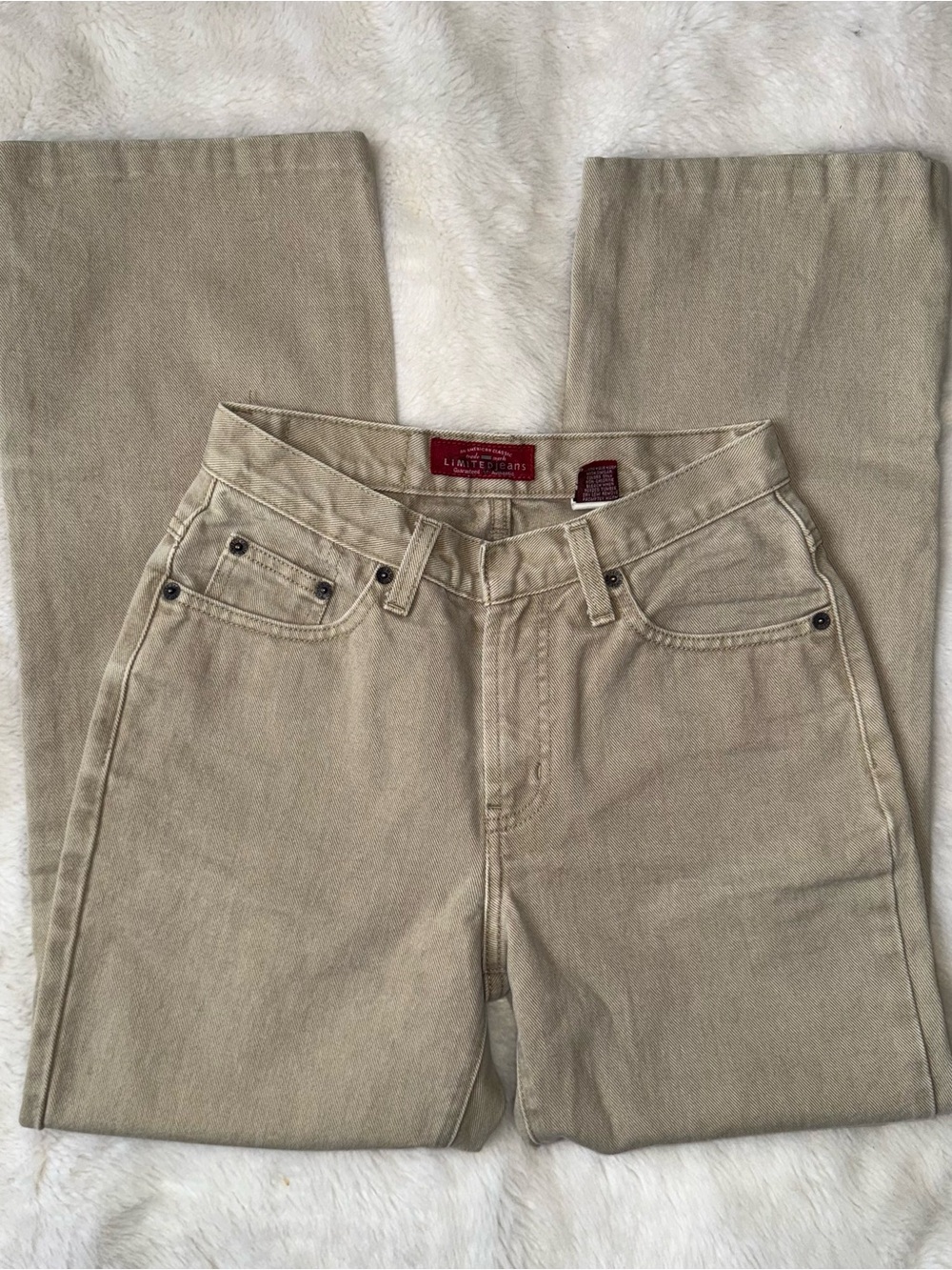 Beige jeans